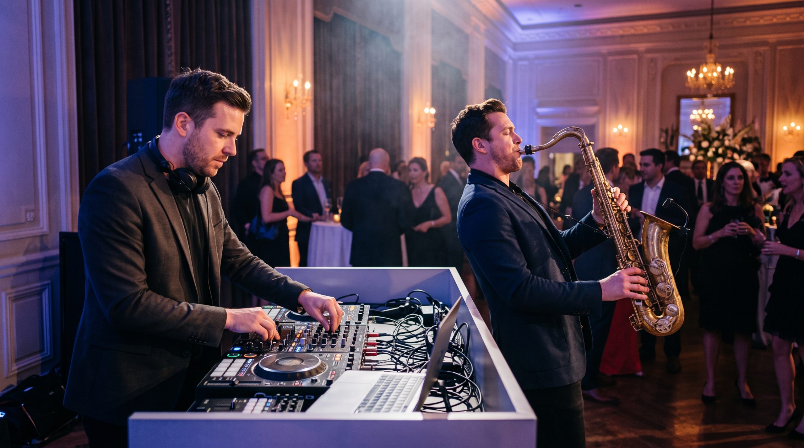 DJ and Sax Combo