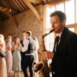 Wedding saxophonist
